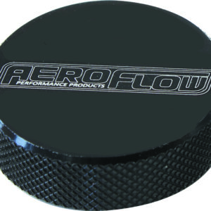 AEROFLOW TALL AIR CLEAN NUT 5/16" BLACKFEMALE THREAD 5/16" UNC