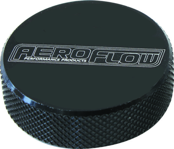 AEROFLOW TALL AIR CLEAN NUT 5/16" BLACKFEMALE THREAD 5/16" UNC