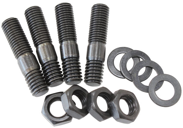 AEROFLOW Aeroflow carb stud kit 1-3/8" 35mm OAL Black