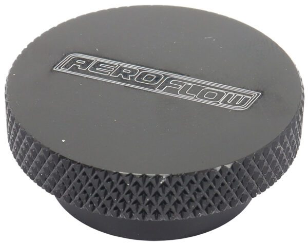 AEROFLOW AIR CLEANER NUT 5/16" BLACK LOW PROFILE TALL STEP 5/16-18"