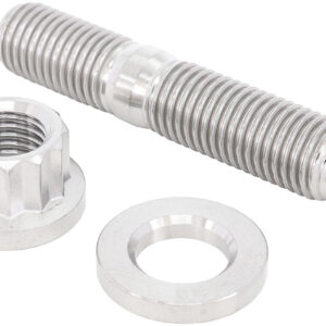 AEROFLOW M10 TITANIUM STUD WASHER NUT KIT M10X1.25mm HEADER BOLT