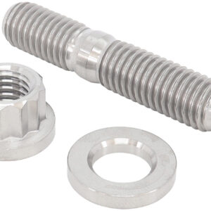 AEROFLOW M10 TITANIUM STUD WASHER NUT KIT M10X1.50mm HEADER BOLT