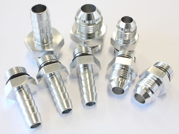 AEROFLOW AEROFLOW SURGE TANK FITTINGS SILVER REPL KIT BARB & AN FITT