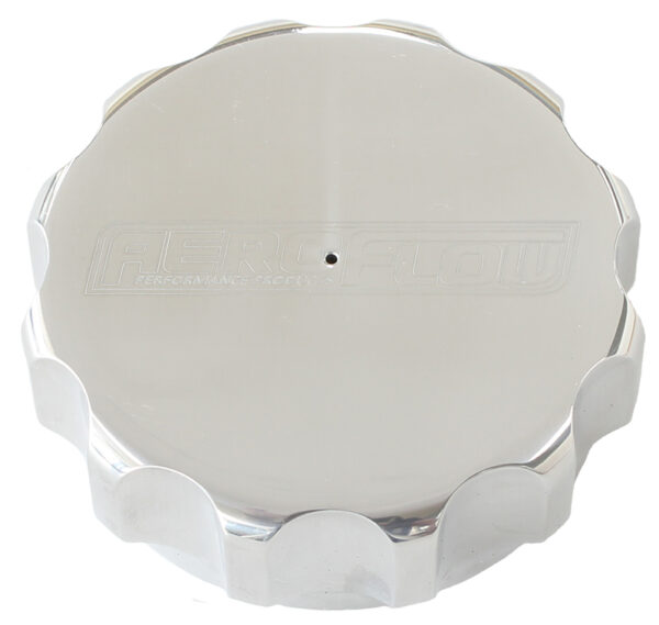 AEROFLOW Replacement polished cap with breather for power steer tanks
