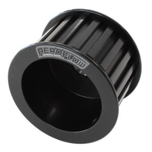 AEROFLOW ALTERNATOR GLIMER DRIVE PULLEYONLY- HARD ANODISED BLACK