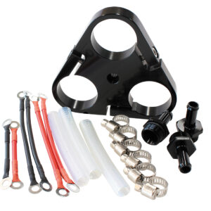 AEROFLOW AEROFLOW TRIPLE 40mm PUMP BRACKET & IN TANK HOSE