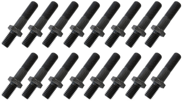 AEROFLOW REPLACEMENT 7/16 ROCKER STUDS 16 PCS 2.0" UHL HEIGHT BBC
