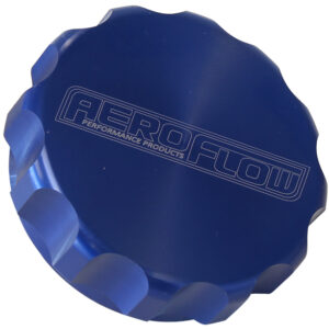 Aeroflow Replacement Billet Cap Suits -48 Base Blue ANodised