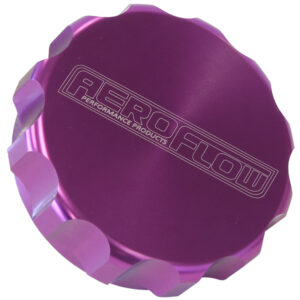 Aeroflow Replacement Billet Cap Suits -48 Base Purple ANodised