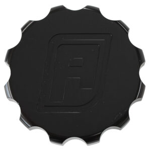 AEROFLOW BILLET OIL FILLER CAP BLACK -16ORB FOR FABRICATED COVERS