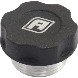AEROFLOW GM LS REPLACEMENT OIL CAP BLACFINISH SUIT ALL CAST VALVE COVERS - AF 59-5019BLK