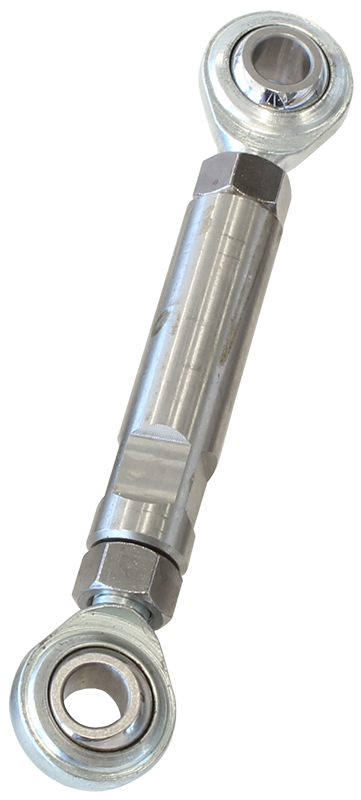 Aeroflow SS 3/8" Eyelet Adjust Rod End112.4mm / 4.375" + 1" Adjustme