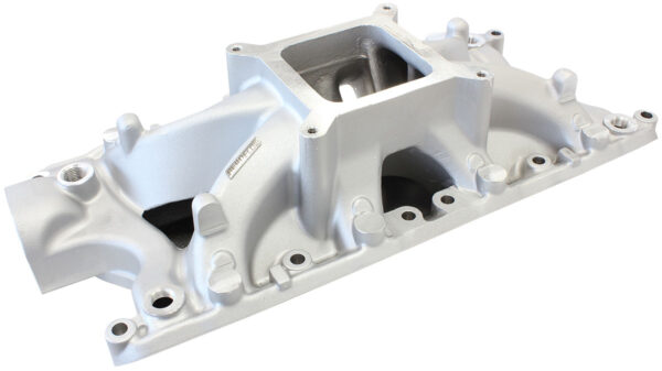 AEROFLOW SBF HI RISE INTAKE MANIFOLD SINGLE PLANE FORD 302 NATURAL