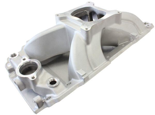 AEROFLOW BBC HI RISE INTAKE MANIFOLD SINGLE PLANE OVAL 454 NATURAL