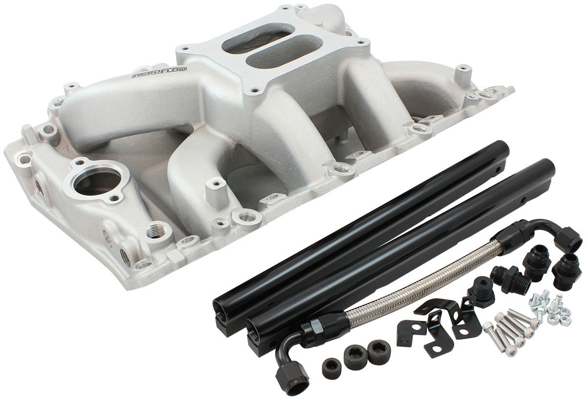 AEROFLOW HOLDEN 304 EFI INTAKE MANIFOLDDUAL PLANE AIR GAP NATURAL VN