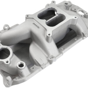 AEROFLOW BBC AIR GAP INTAKE MANIFOLD DUAL PLANE CHEV 454 NATUR OVAL