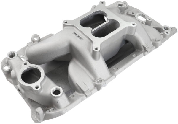 AEROFLOW BBC AIR GAP INTAKE MANIFOLD DUAL PLANE CHEV 454 NATUR OVAL