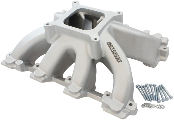 GM LS CARBY HI RISE INTAKE MANIFOLD CATHEDRAL NON EFI LS1LS2 NATURA Aeroflow- 6040-5000