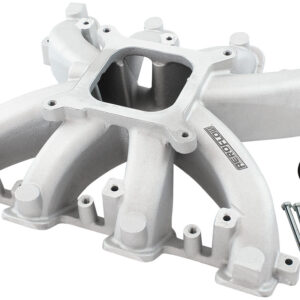 GM LS CARBY INTAKE MANIFOLD RECTANGLE PORT NON-EFI LS3 NATURAL Aeroflow- AF 6040-6000