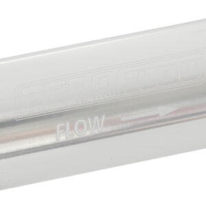 Aeroflow -4AN Turbo Inline Oil Filter Silver 30 Micron Washable