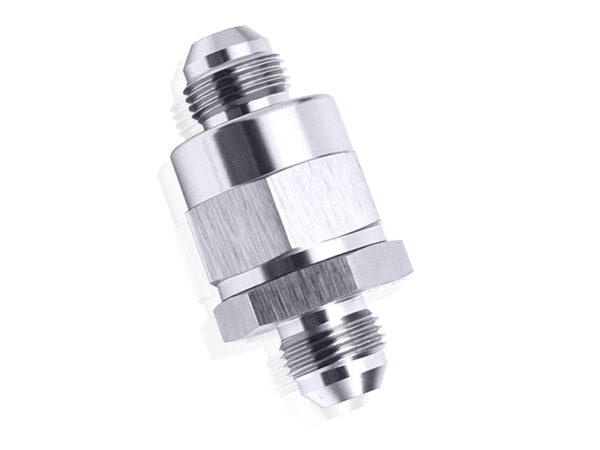 Aeroflow Check Valve Inline -10AN Black / One Way Valve AF612-10S