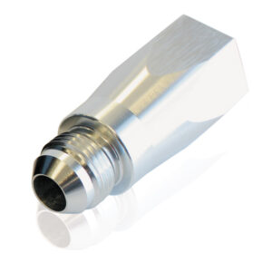 Aeroflow Check Valve Inline -8AN Silver Female To Male -8AN