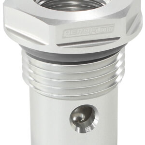 AEROFLOW -12ORB TO -8ORB ROLL OVER VALVE SILVER SUITS AF CELLS