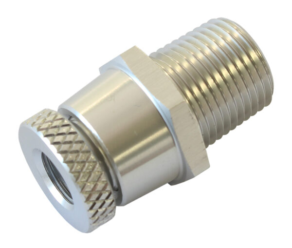 Aeroflow 3/8" NPT Inline Tap Drain 1/8 NPT F/Male Thread For Remote AF615-01S
