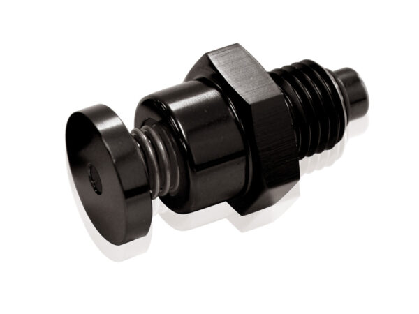 AEROFLOW BLOWER PRESSURE RELIEF VALVE BLACK 1/8" THREAD