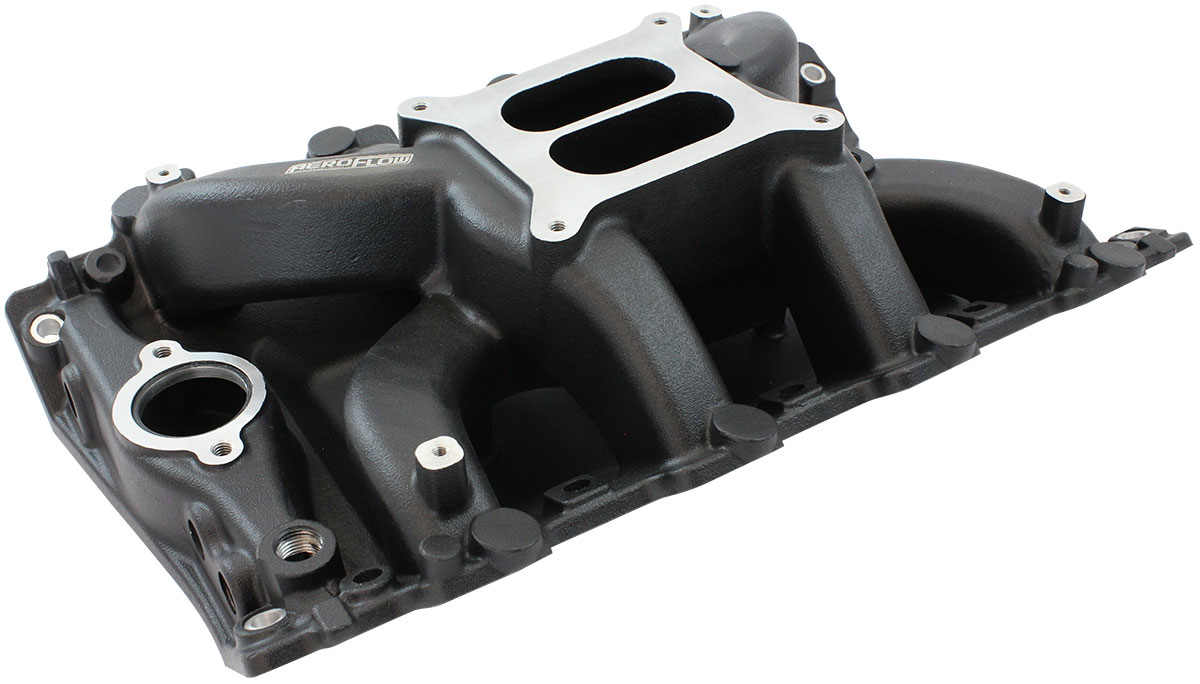 AEROFLOW HOLDEN 304 VN INTAKE MANIFOLD DUAL PLANE AIR GAP BLACK