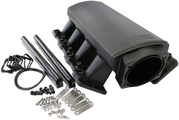 AEROFLOW GM LS1 LS2 INTAKE MANIFOLD FAB SHEET METAL ANGLED 102mm