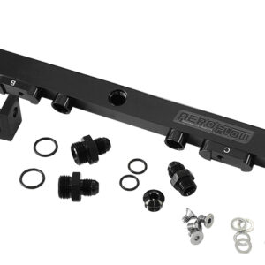 AEROFLOW FUEL RAIL KIT BA BF BLACK FORD 6 CYLINDER BARRA