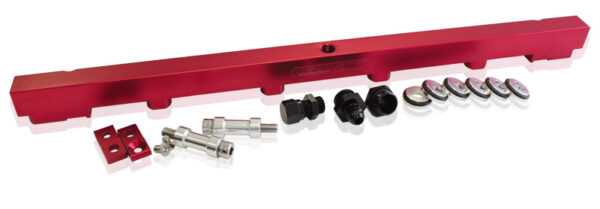 Aeroflow Fuel Rail Kit Rb25 Red