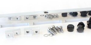 Aeroflow Fuel Rail Kit Rb26Dett - 14mm Polished
