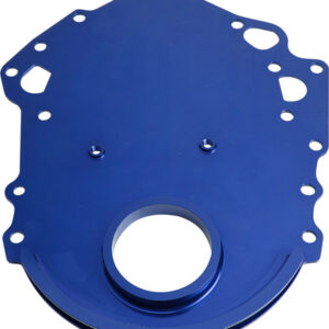 AEROFLOW BILLET TIMING COVER 302 351C BLUE