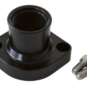AEROFLOW FORD 302 351C CLEV STRAIGHT UP BLACK THERMOSTAT HOUSING