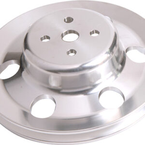 AEROFLOW BILLET WATER PUMP V PULLEY POLISHED SUIT 302 351C FORD
