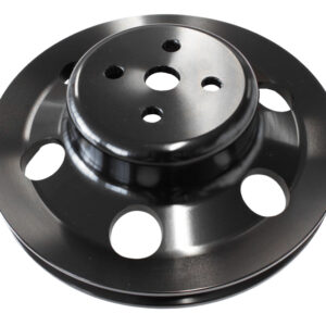 AEROFLOW BILLET WATER PUMP V PULLEY BLACK SUIT 302 351C FORD