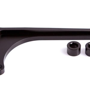 AEROFLOW BILLET THROTTLE CABLE BRACKET BLACK SUITS 4150 STYLE CARBS