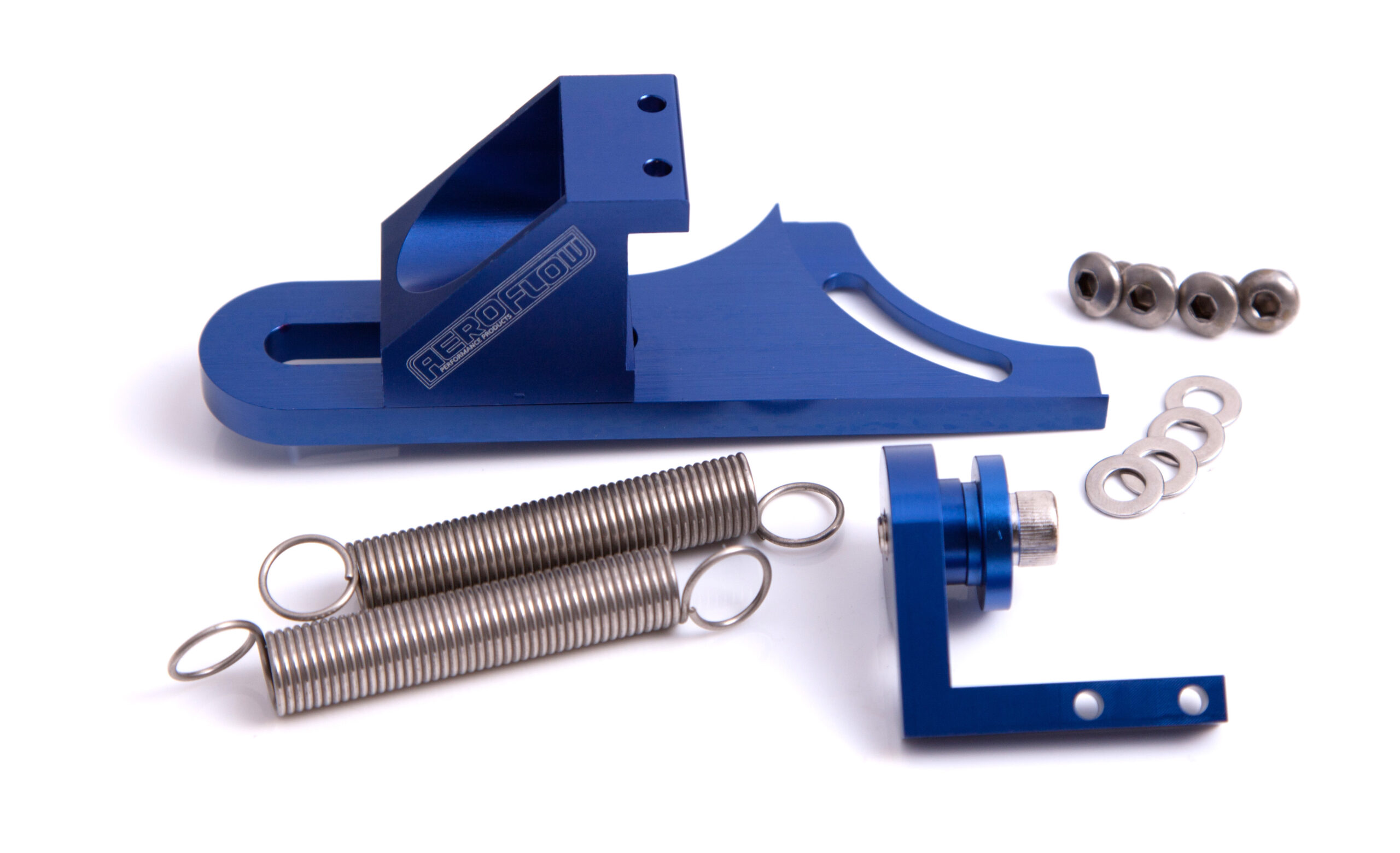 Aeroflow Throttle Return Spring Bracketblue Suits 4150 Style Carbs