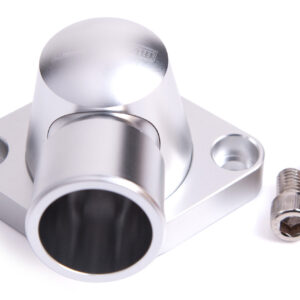 AEROFLOW BILLET THERMOSTAT HOUSING SILVER SWIVEL SBC BBC