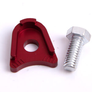 AEROFLOW BILLET DISTRIBUTOR HOLD DOWN RED CLAMP FORD WINDSOR & 351C