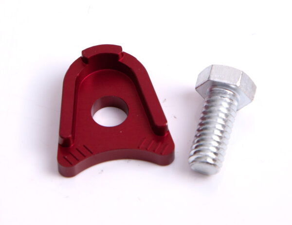 AEROFLOW BILLET DISTRIBUTOR HOLD DOWN RED CLAMP FORD WINDSOR & 351C