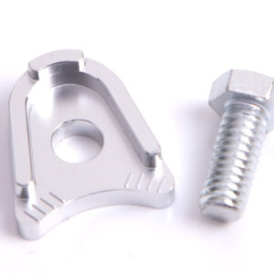 AEROFLOW BILLET DISTRIBUTOR HOLD DOWN SILV CLAMP FORD WINDSOR & 351C