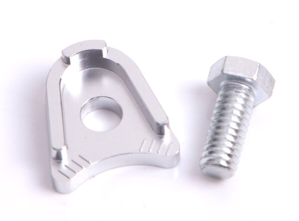 AEROFLOW BILLET DISTRIBUTOR HOLD DOWN SILV CLAMP FORD WINDSOR & 351C