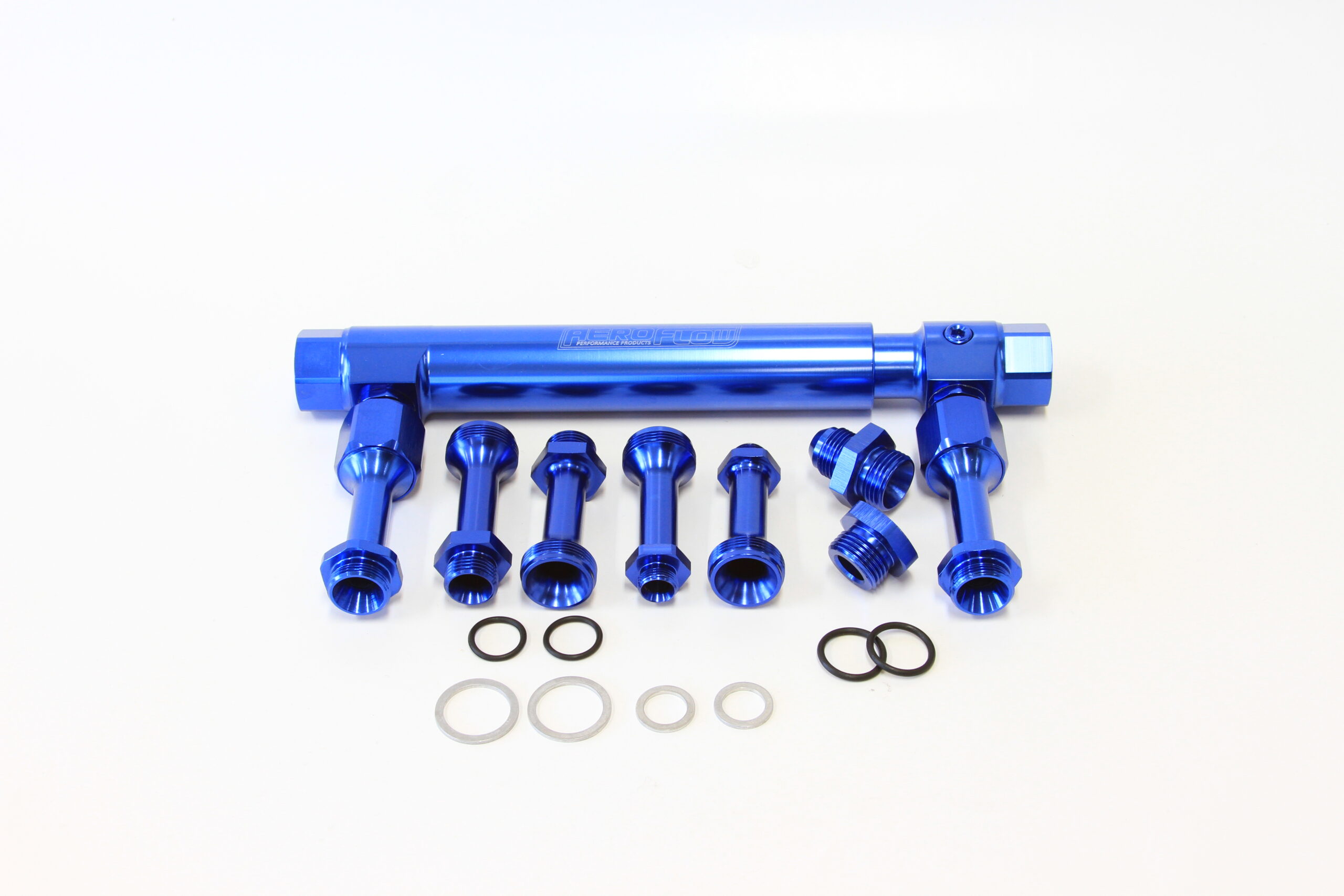AEROFLOW ADJUSTABLE FUEL LOG BG HOLLEY BLUE SUITS 1 & 2 METERING BLOC