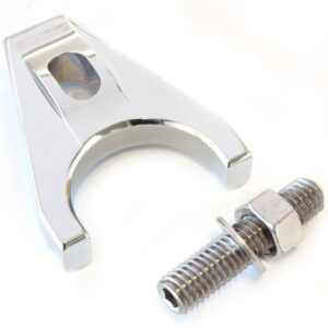 AEROFLOW BILLET DISTRIBUTOR HOLD DOWN CHROME CLAMP SUITS HOLDEN V8