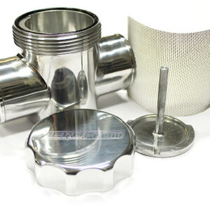 AEROFLOW POLISHED RADIATOR FILTER POLISHED FIT TO RADIATOR HOSE Hoses Aeroflow 64-2043P