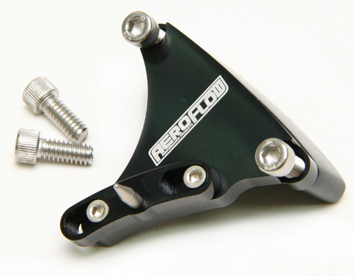 AEROFLOW SBC 7-1/4" TIMING POINTER BLACK WITH 4 DEG OF ADJUSTMENT