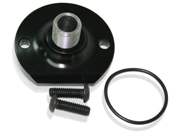 AEROFLOW CHEV SPIN ON FILTER MOUNT BILLET NON BYPASS